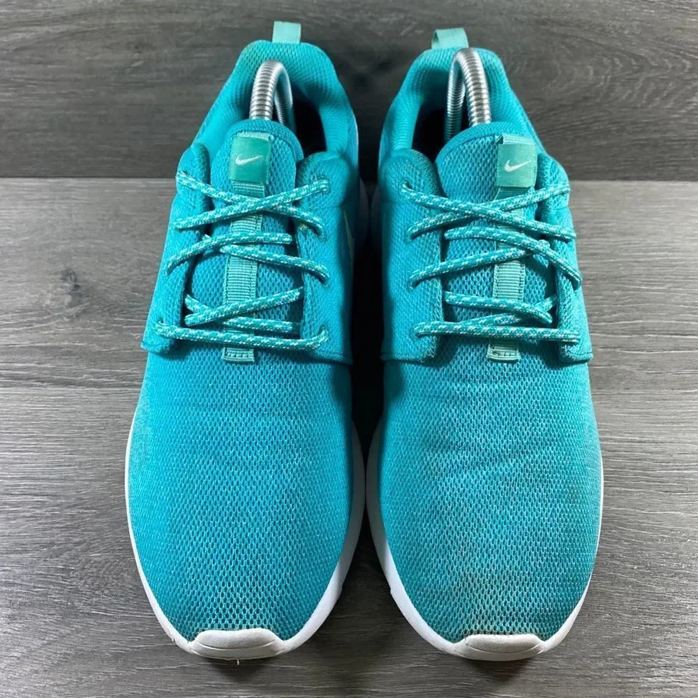 Nike Womens W Roshe One Clear Jade/White-Turquoise 844994-300 Sz 8.5 - Picture 3 of 8